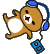 bear smiley 019