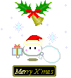 christmas smiley 129