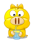 cute pig smiley 007