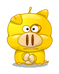 Cute pig smiley 022
