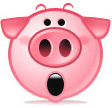 Cute pig smiley 043