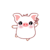 cute pig 2 smiley 026