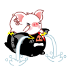 cute pig 2 smiley 030