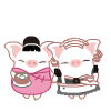 cute pig 2 smiley 036