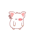cute pig 2 smiley 041