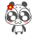 panda smiley 032
