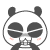 panda smiley 044