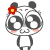 panda smiley 058