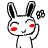 rabbit 1 smiley 008