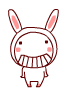 rabbit 3 smiley 011