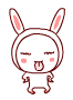 rabbit 3 smiley 081