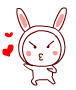 rabbit 3 smiley 082