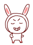 rabbit 3 smiley 084