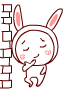 rabbit 3 smiley 086