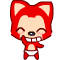 Red fox smiley 014