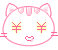 White cat smiley 006