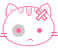White cat smiley 011