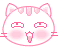 White cat smiley 024