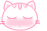 White cat smiley 025