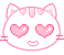 White cat smiley 026