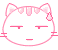 White cat smiley 031