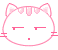 White cat smiley 032