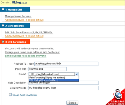 free domain