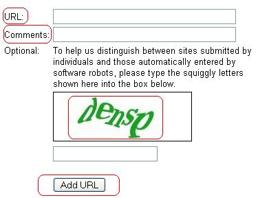 google add url