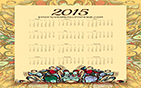 Calendra 2015 emoticonswallpapers 17