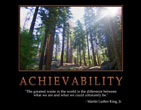 Achievability