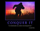 Conquer it