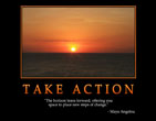 Take action