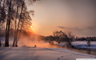 an_evening_in_december wallpaper