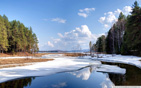 snow_melting wallpaper