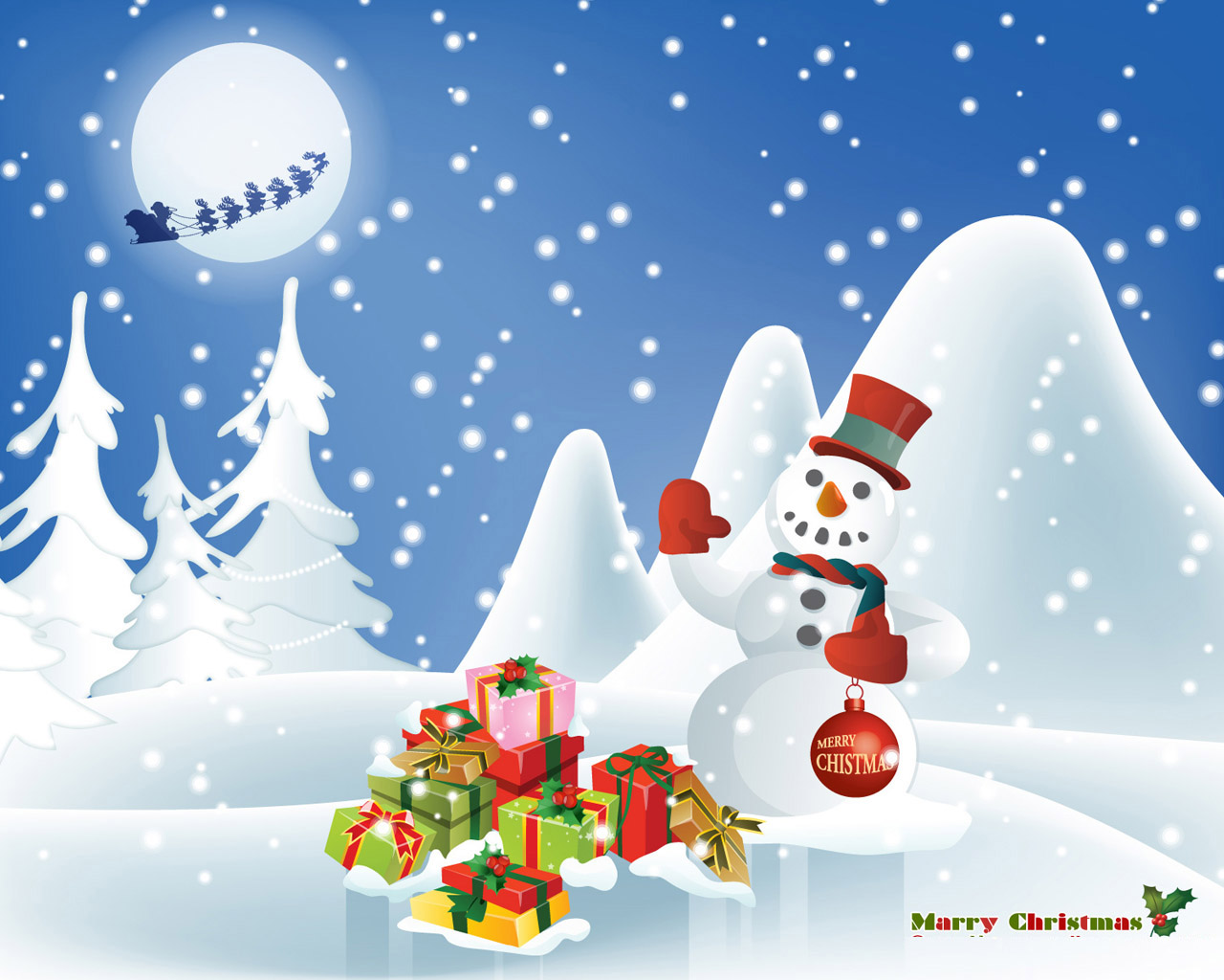 christmas backgound pattern 016
