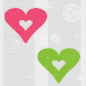 heart pattern 042
