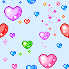 heart pattern 080