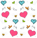 heart pattern 197
