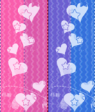 heart pattern 208