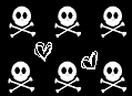 skulls background pattern 0031