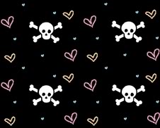 skulls background pattern 0213
