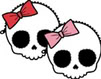skulls background pattern 0575