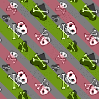 skulls background pattern 0633