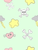 skulls background pattern 0922