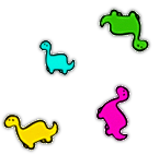 skulls background pattern 0941
