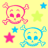 skulls background pattern 0999