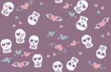 skulls background pattern 1124