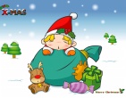 christmas backgound pattern 060