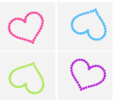 heart pattern 152