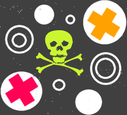 skulls background pattern 0224
